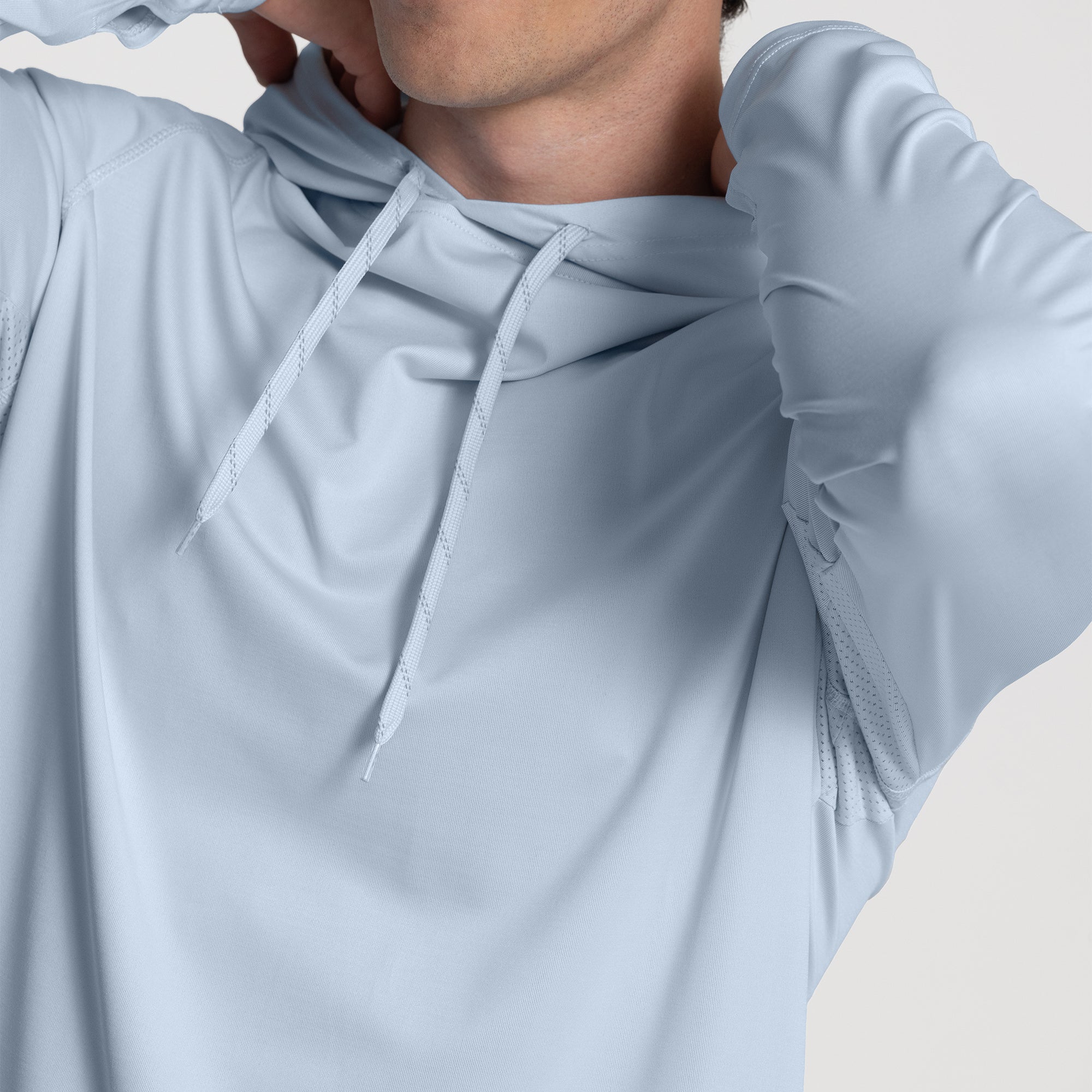 Men's UPF 50+ Hooded Sun Shirt