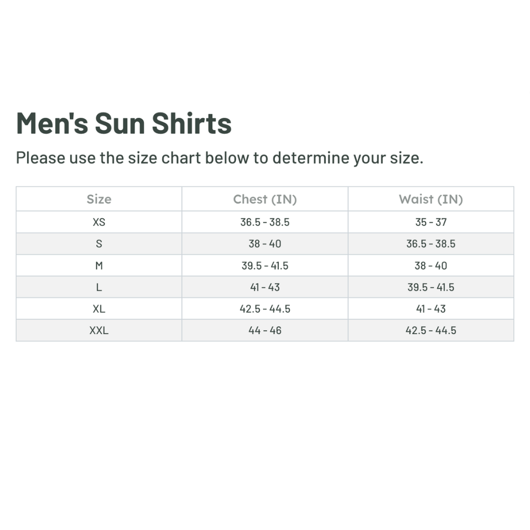 Men's UPF 50+ Hooded Sun Shirt